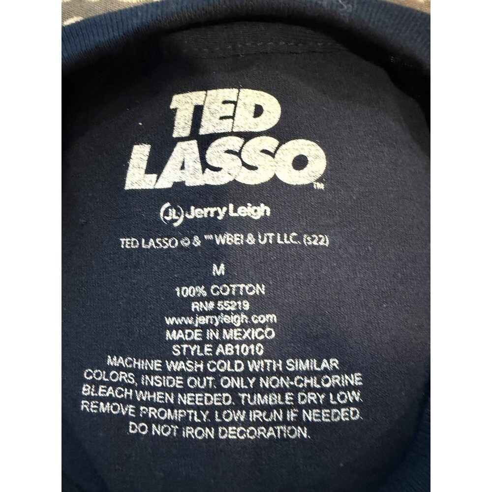 NEW Ted Lasso "I Believe in Believe" Graphic T-Shirt - Navy Blue - Size Medium - Picture 8 of 11